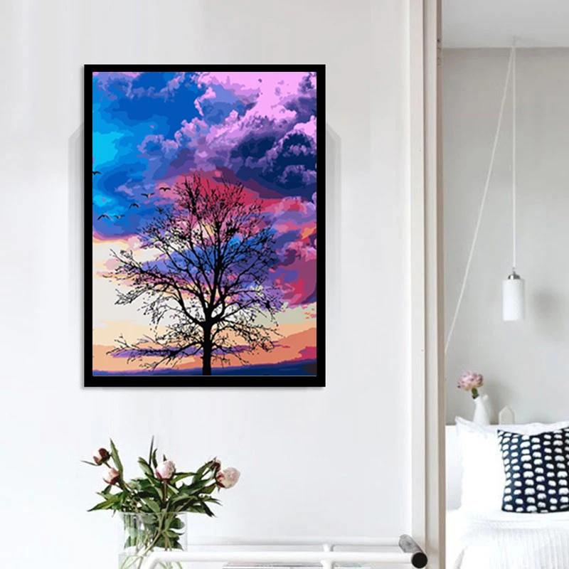 SNA настенная мозаичная картина Стразы с бриллиантами | Дом и сад