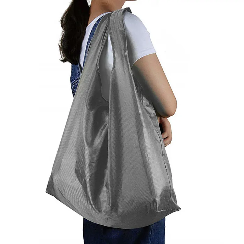 Женская Складная сумка для покупок дорожная через плечо сумка-тоут из Оксфорда