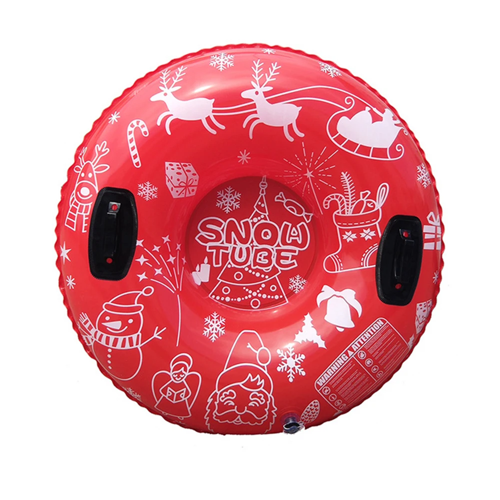 

PVC Inflatable Skiing Ring Floated Snow Sled Tire Tube Ski Circle Winter Outdoor Sports Toys Supplies for Kids Children Adult