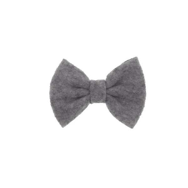 gray Fashion 9cm boutique Bow DIY flowers Accessory hair bow Without headband No Clips children hair Accessories 20pcs/lot - Цвет: gray