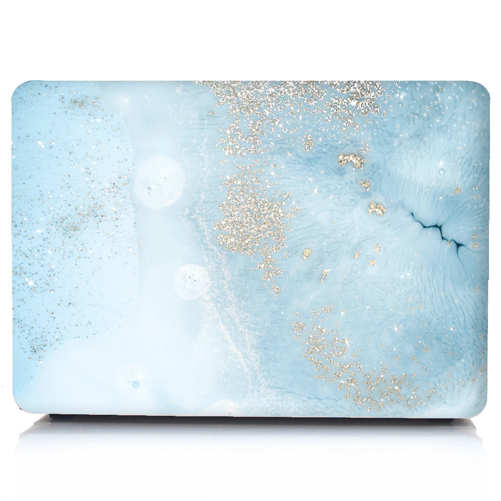 Мраморный Жесткий Чехол для ноутбука Macbook Touch ID Air 13 Pro retina 12 13 15 сенсорный экран для Macbook Air 13+ чехол для клавиатуры