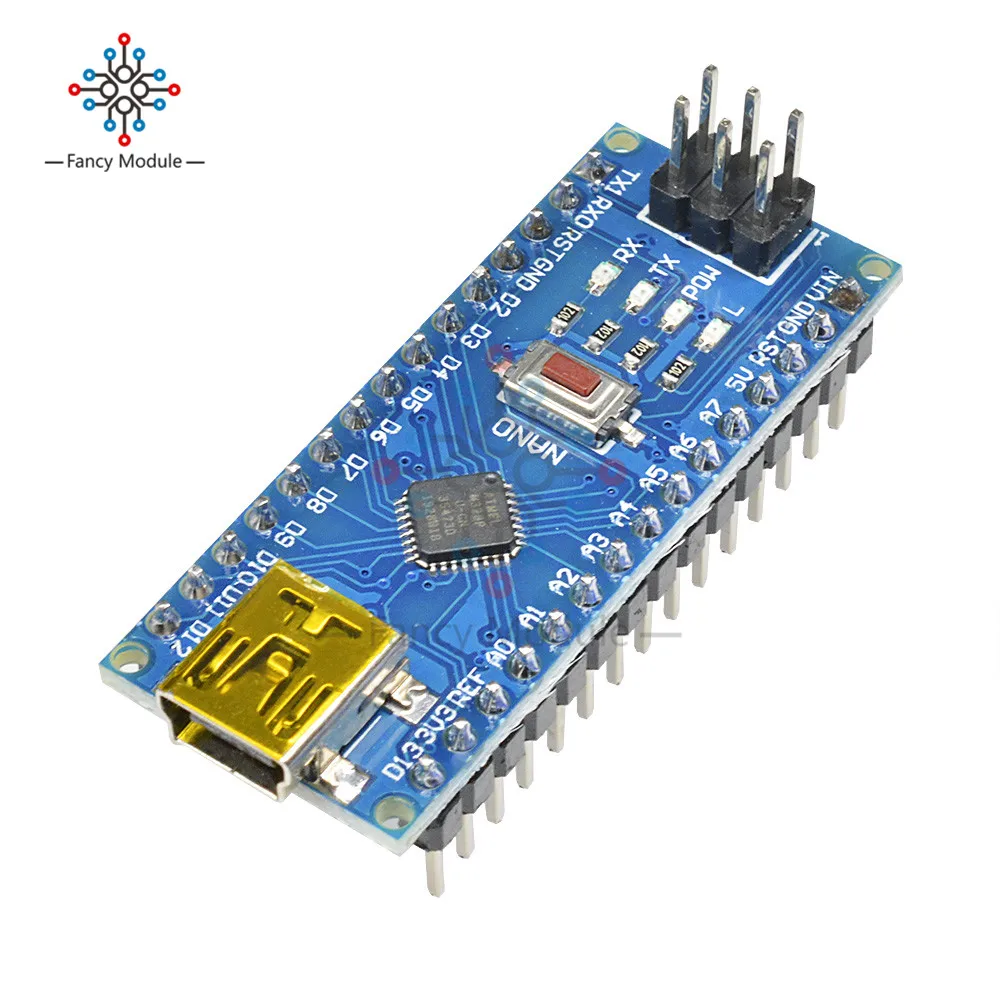 Type-C Micro USB Mini CH340 CH340G NANO V3.0 ATMEGA328P-MU модуль микроконтроллера Nano Terminal Adapter для Arduino |
