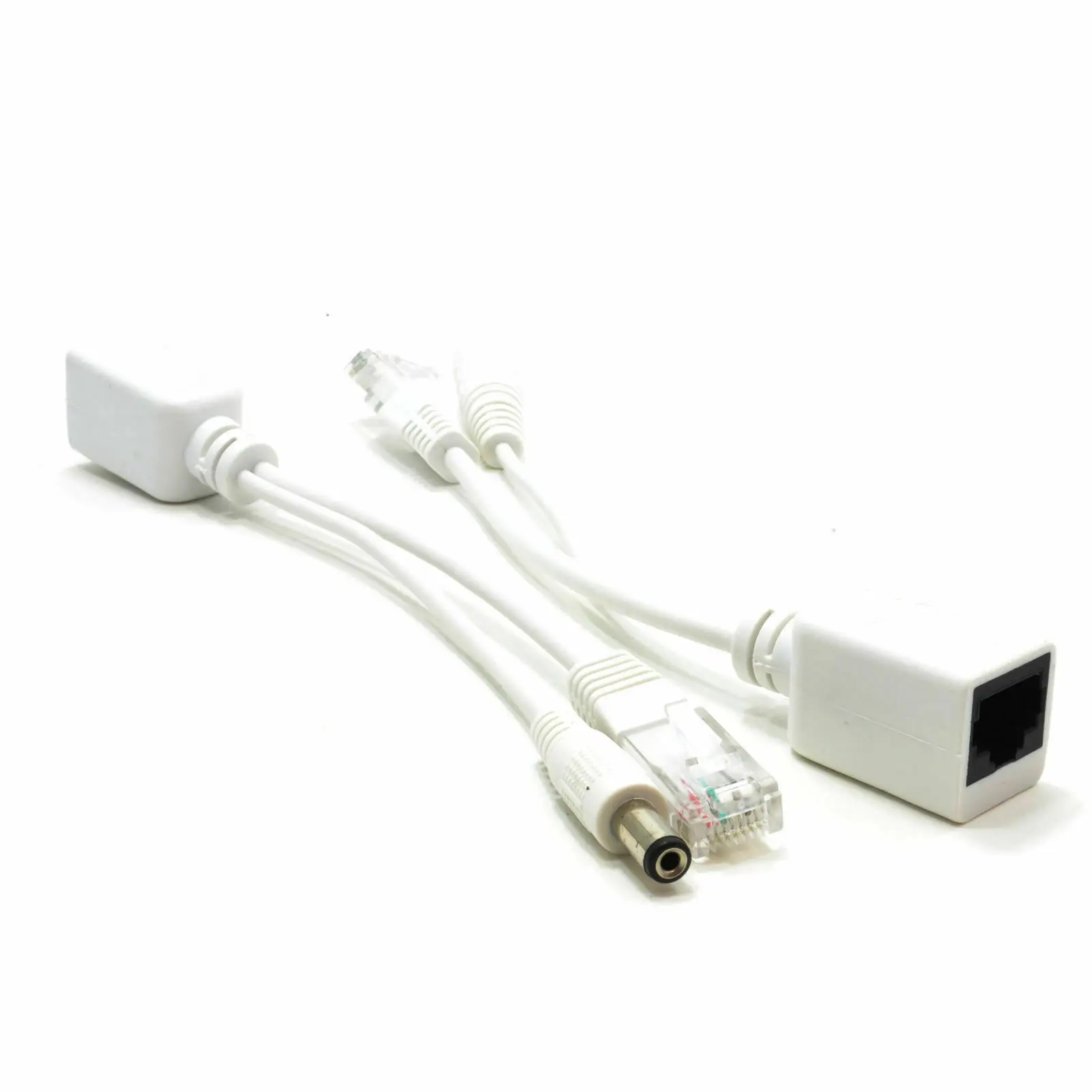 DC 12V IP камера POE RJ45 кабель питания через Ethernet адаптер форсунка сплиттер|Коробки