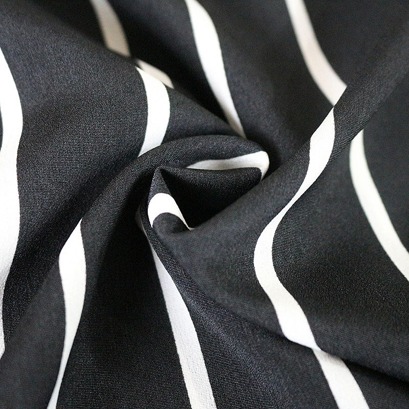 Женская шифоновая рубашка в полоску GLAUKE элегантное офисное платье для работы