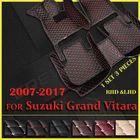 Автомобильные коврики для Suzuki Grand Vitara (четыре двери), автомобильные коврики для ног 2007-2009, 2010, 2011, 2012, 2013, 2014, 2015, 2016, 2017