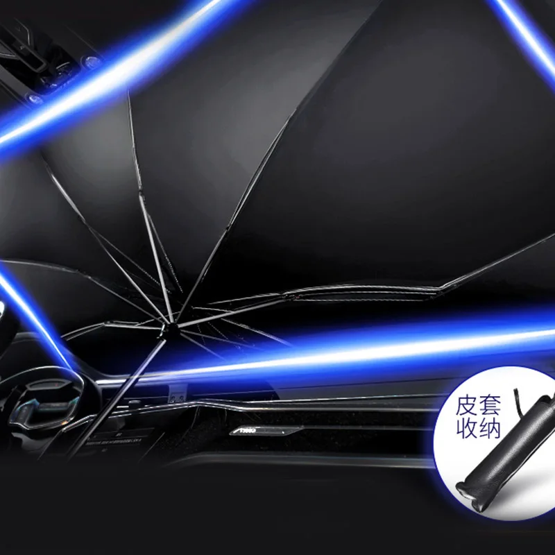 

Foldable Car Windshield Sun Shade Umbrella Car UV Cover Sunshade Heat Insulation Front Window Interior Protection