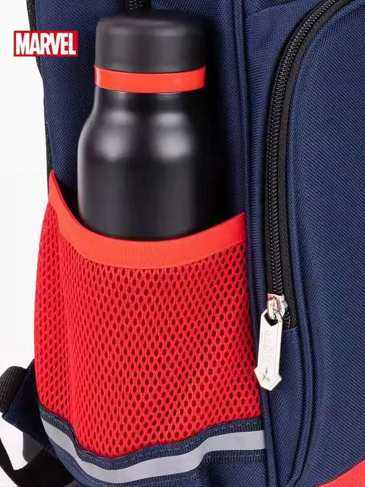 Disney New School bags For Boys Primary Student Shoulder Orthopedic Backpack Spider Iron Man Captain America Kids Gifts Mochilas