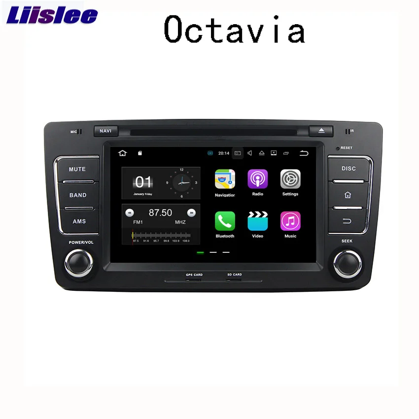 Liislee For Skoda Octavia 2012~2016 Car Navigation GPS Android Audio Video Radio HD Touch Screen Multimedia Stereo Player. | Автомобили и