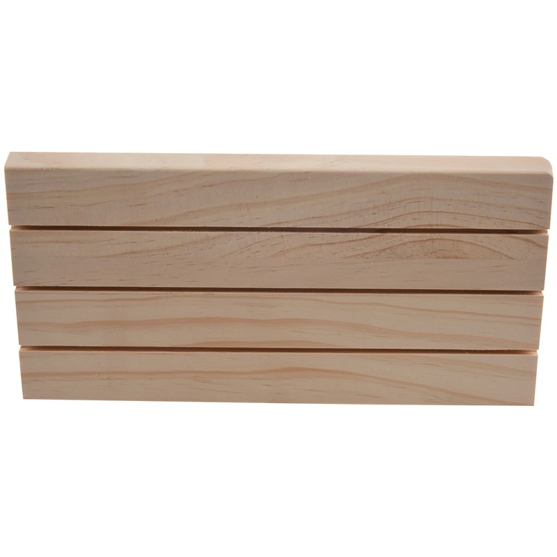 

2PCS Jewelry Display Props Card 3 Slot Plate Jewelry Display Shelf with Multi-Layer Earring Earring Display Rack