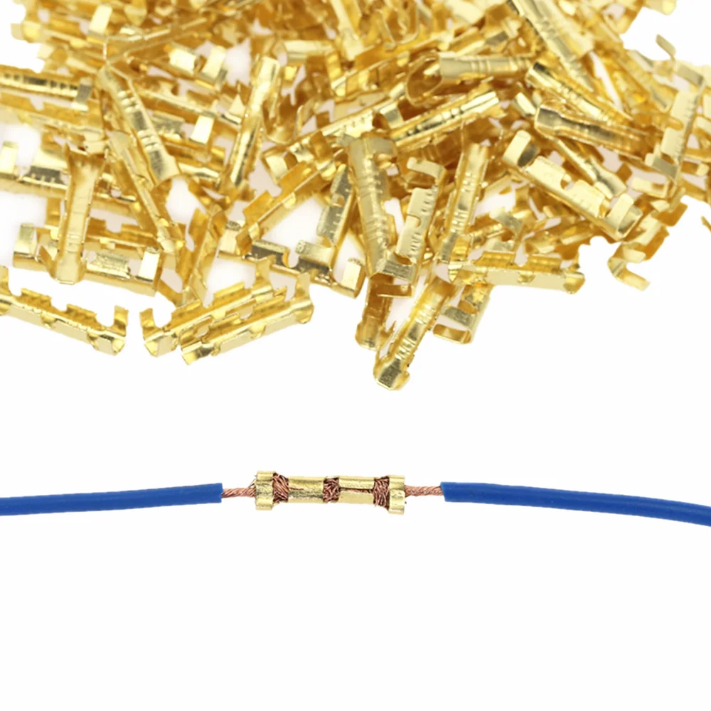 50 шт./100 шт. 453 U-образная Накладка для холодных вставок разъемы клемм маленькие