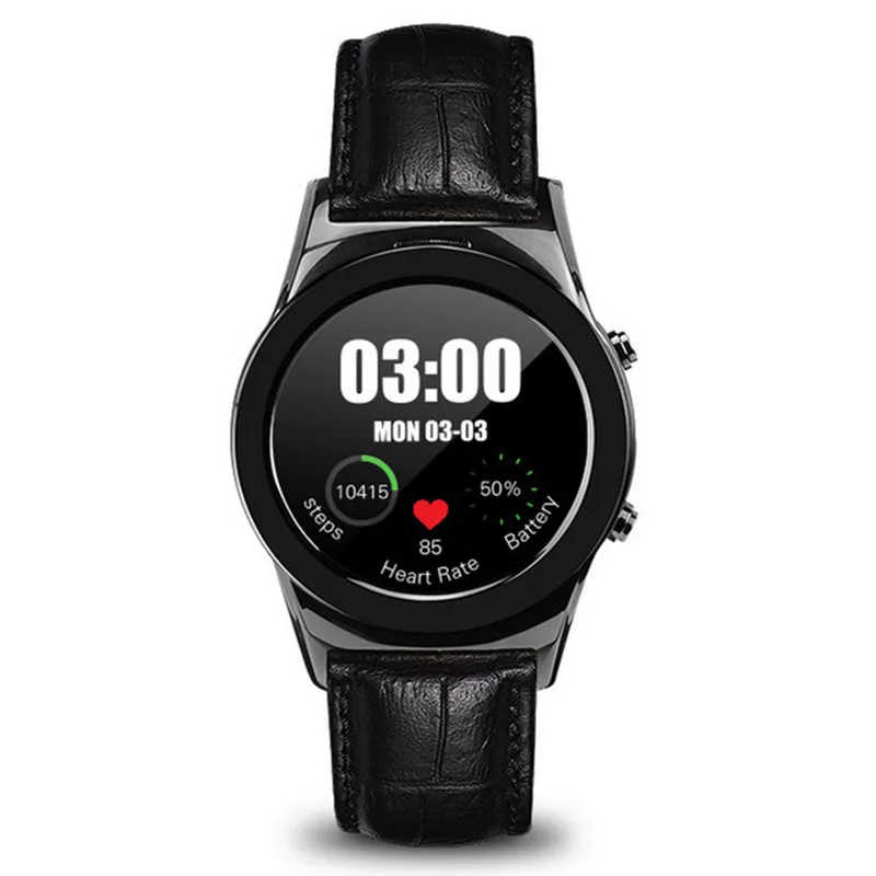 

Смарт-часы из нержавеющей стали с поддержкой Bluetooth, пульсометром и поддержкой Mp3