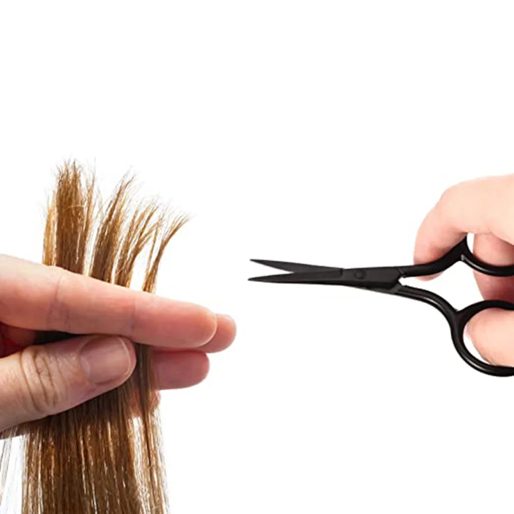 

Nose Hair Scissors Facial Hair Scissors Small Scissors Stainless Steel Straight Tip Scissor For Eyebrowsnose Moustache Beard