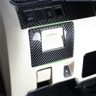 1 шт., наклейка на автомобильную панель из углеродного волокна для Toyota Highlander 2015, 2016, 2017, 2018