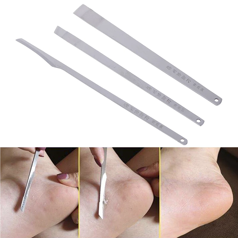 

3Pcs/Set Toe Pedicure Knife Tools Ingrown Cuticle Tools Dead Skin Removers Nail Foot Care Tool New