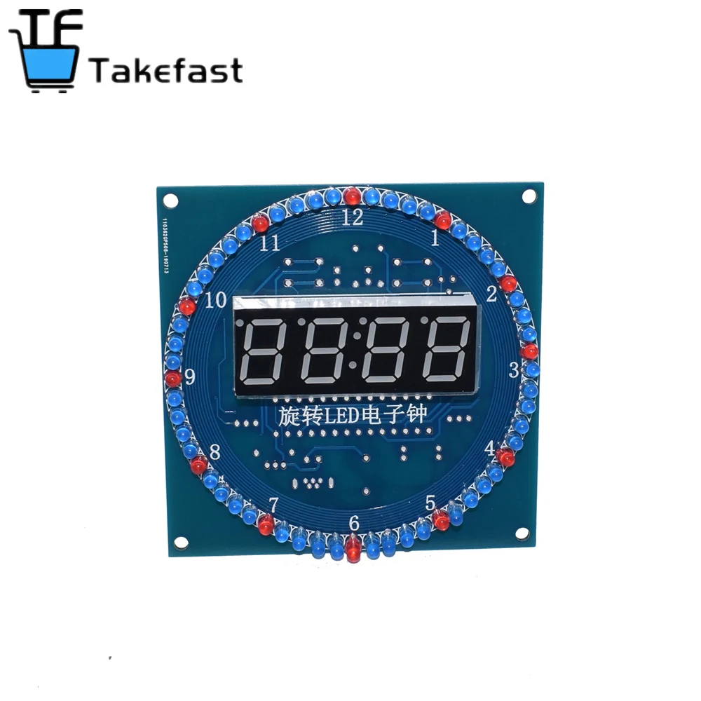 10 шт. DIY вращающийся цифровой светодиодный Дисплей модуль GSM сигнализация