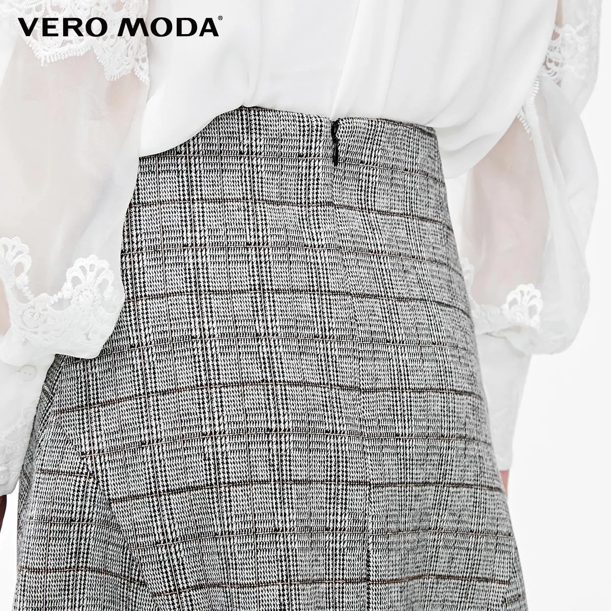 Vero Moda Женская клетчатая юбка с подкладом | 31911G510