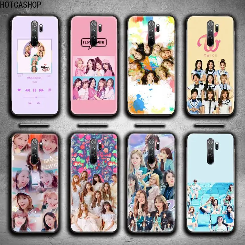 

Twice Mina Momo Kpop Phone Case for Redmi 9A 8A 7 6 6A Note 9 8 8T Pro Max Redmi 9 K20 K30 Pro