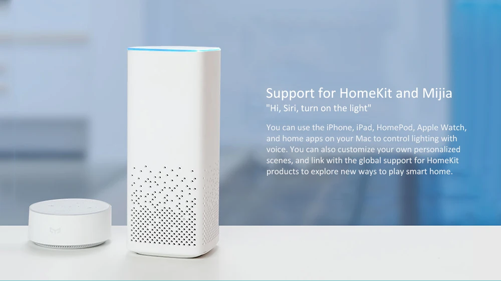 Xiaomi Mi Yeelight Смарт светодиодный лампы 1S YLDP13YL 8,5 Вт RBGW работать с Homekit AC100-240V 1700 K-6500 K E27 800lm стол пол настольная лампа