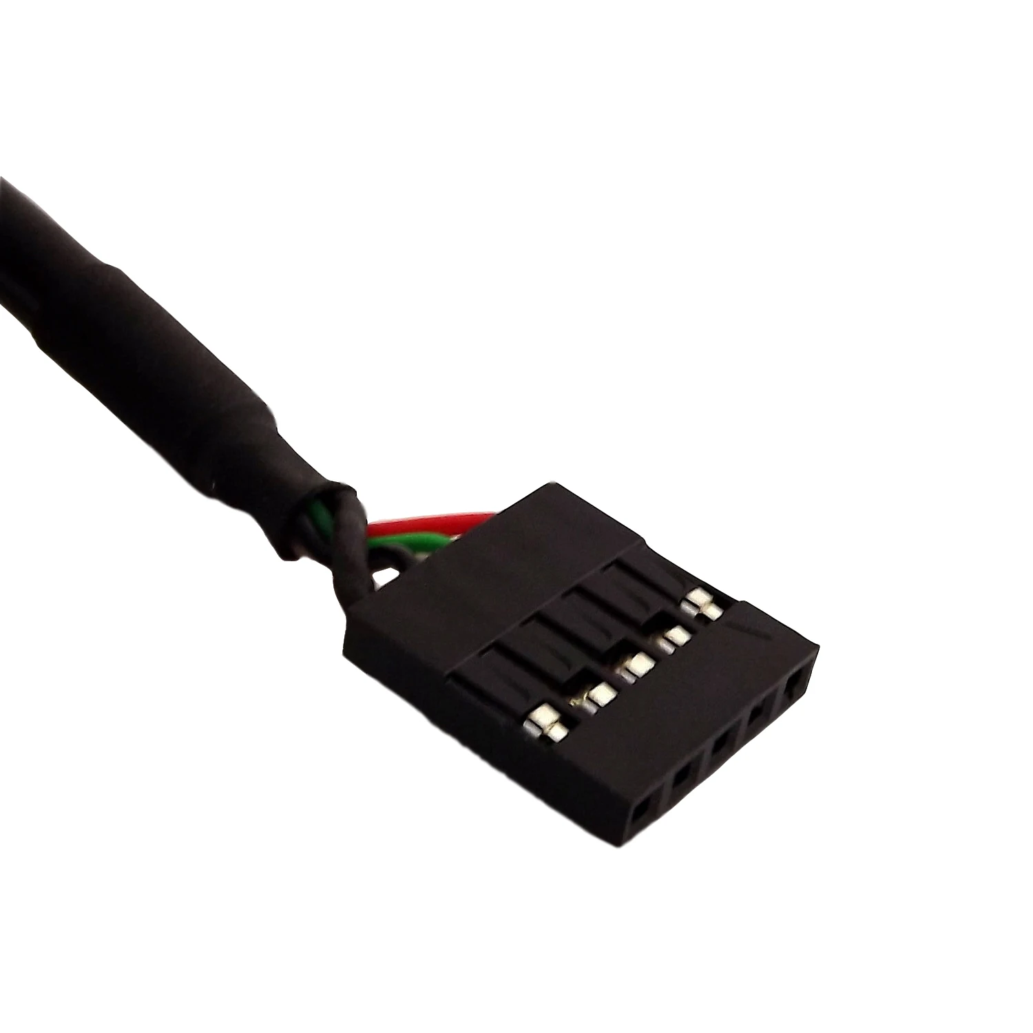 1 шт. 50 см USB 2 0 Тип A штекер Dupont 5 Pin Женский адаптер материнской платы черный