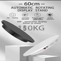 60cm super large 360 degree remote control speed direction jewelry display stand electric rotating photography display stand