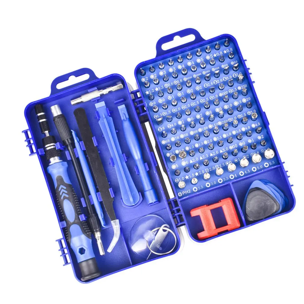 

115 In 1 Screwdriver Set Mini Precision Screwdriver Computer Pc Mobile Phone Device Repair Hand Home Repair Tools