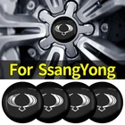 4 шт., наклейки на автомобильные колеса Ssangyong Rexton 2 Tivolan Musso Tivoli Kyron Actyon Sport Korando