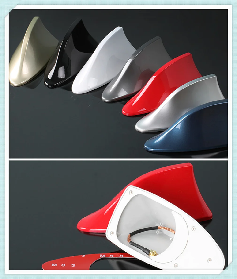 Универсальная автомобильная антенна Акулий плавник FM сигнальная аксессуары для