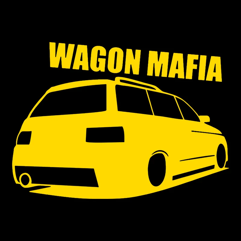 CK2759# наклейки на авто ВАЗ 2111 WAGON MAFIA водонепроницаемые машину наклейка для
