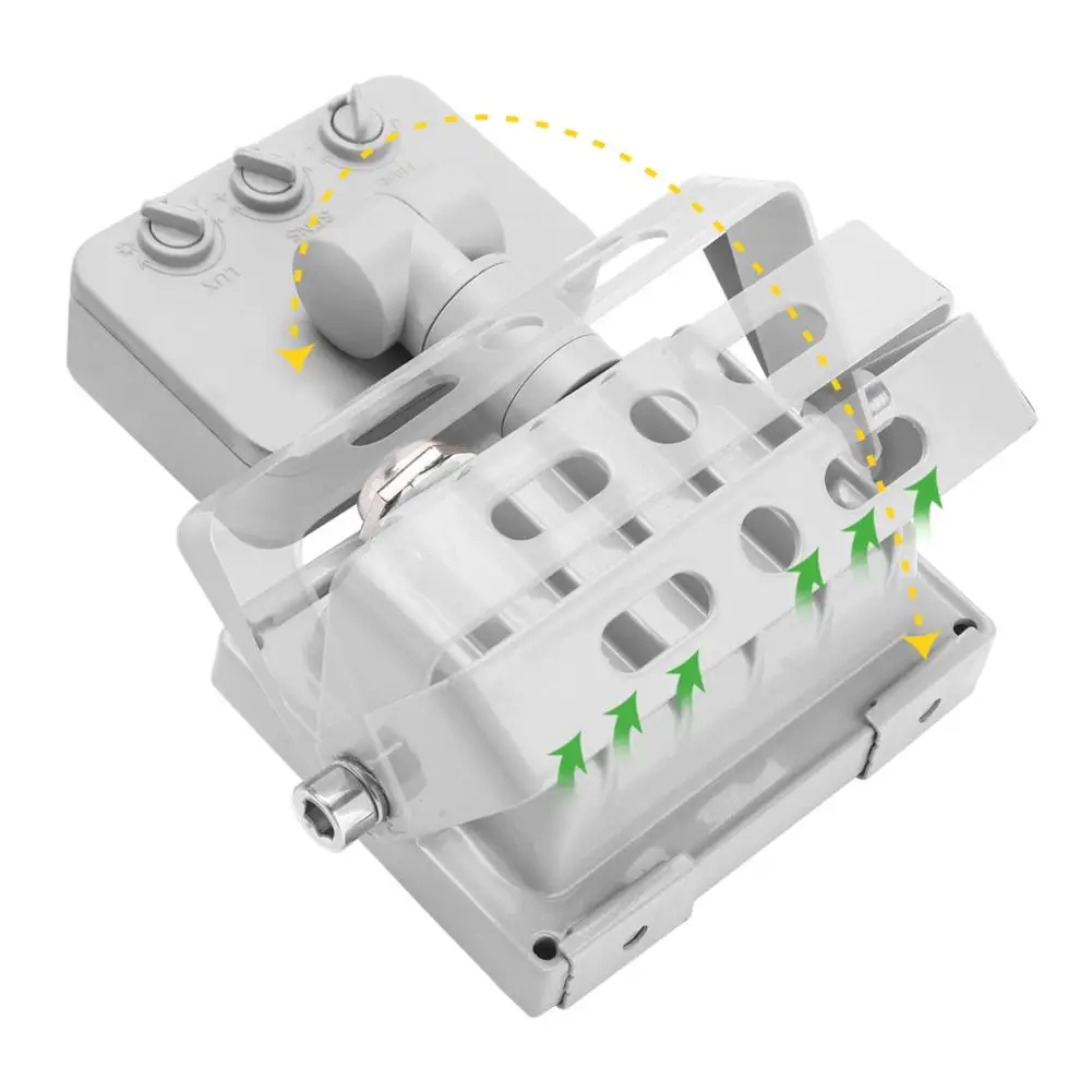 

220V 12 LED FloodLight 10W IP66 Waterproof Spotlight Suspension Horizontal Wall Outdoor Yard Lighting Landscape Greening