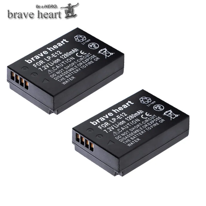 Bateria LP-E12 LPE12 LP E12 Аккумулятор для камеры AKKU + ЖК-дисплей type-c зарядное устройство Canon