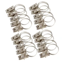 curtain buckle clips 20pcspack stainless steel window shower curtain rod clips rings drapery clips