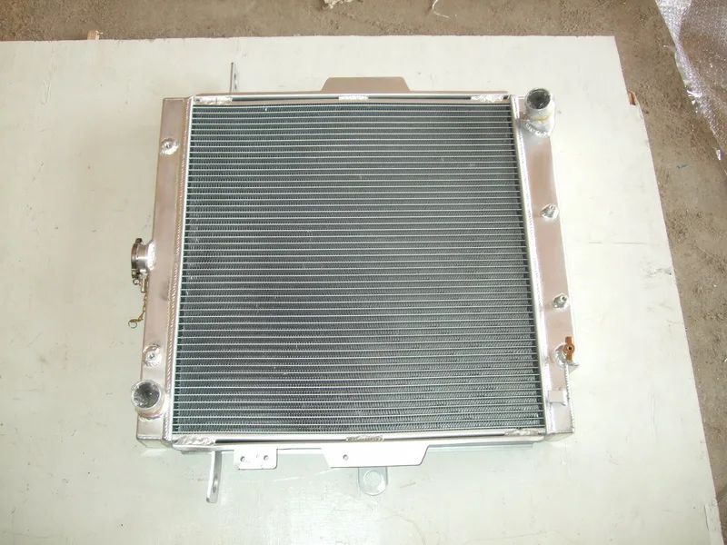 Aluminum Radiator + Fan For TOYOTA LANDCRUISER HZJ70/HZJ73/HZJ77 1HZ DIESEL Land Cruiser Hot Selling | Автомобили и мотоциклы