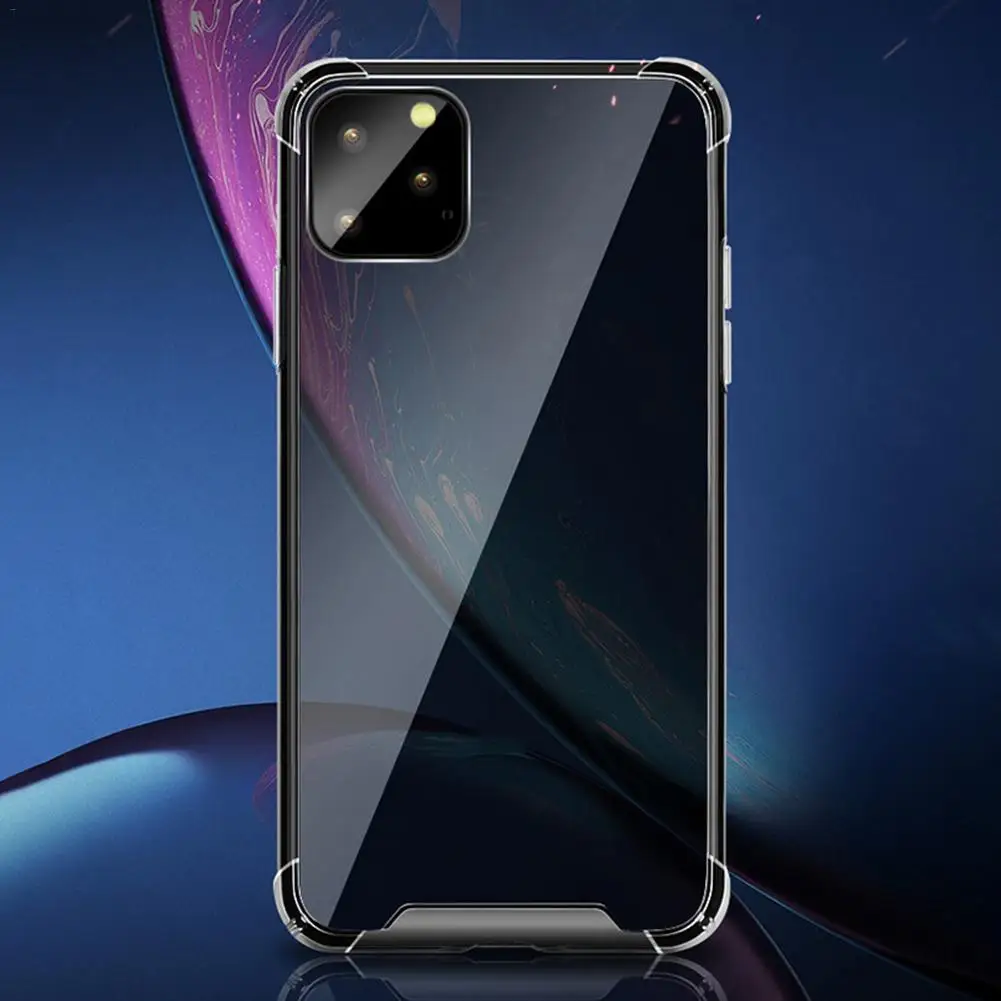 Анти Царапины чехол для IPhone11XI Pro Max 5 8/6 1/6 анти столкновения Прозрачный телефона
