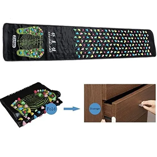 Массажный коврик для ног шиацу рефлексотерапевтический цветной пластиковый