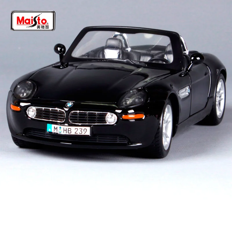 

Maisto 1:24 BMW Z8 родстер спортивный автомобиль белая литьевая модель автомобиля игрушка новая в коробке Бесплатная доставка коллекция игрушек д...