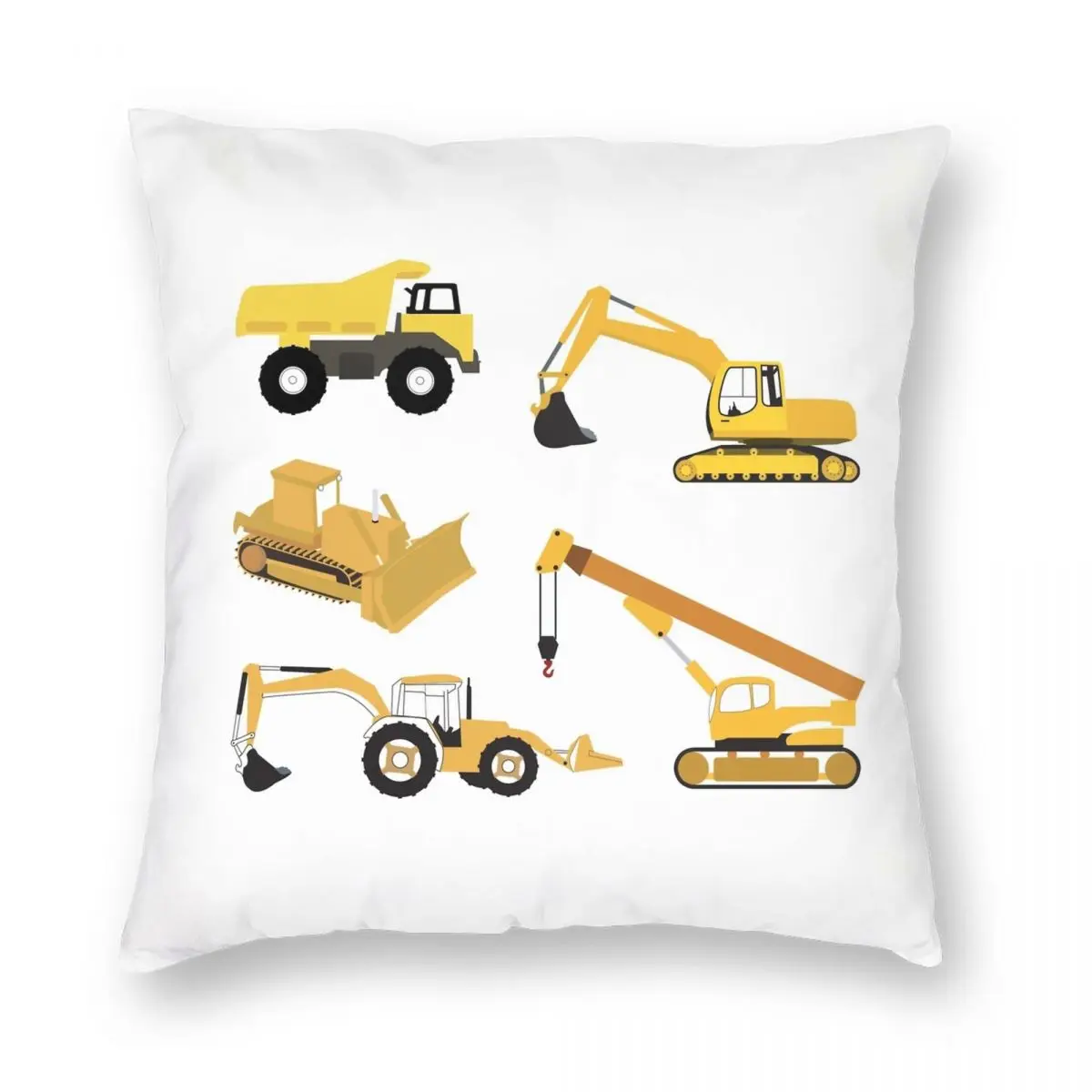 

Чехол для дивана «строительные грузовики», 18 дюймов