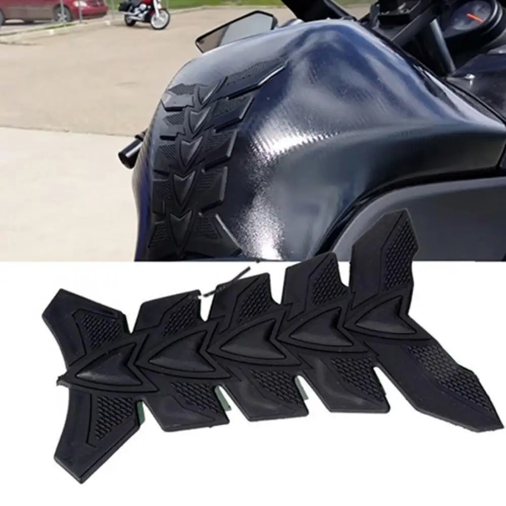 

Motorcycle Oil Gas Tank Protector Pad Decal Cover Motorbike Rubber Sticker Decor