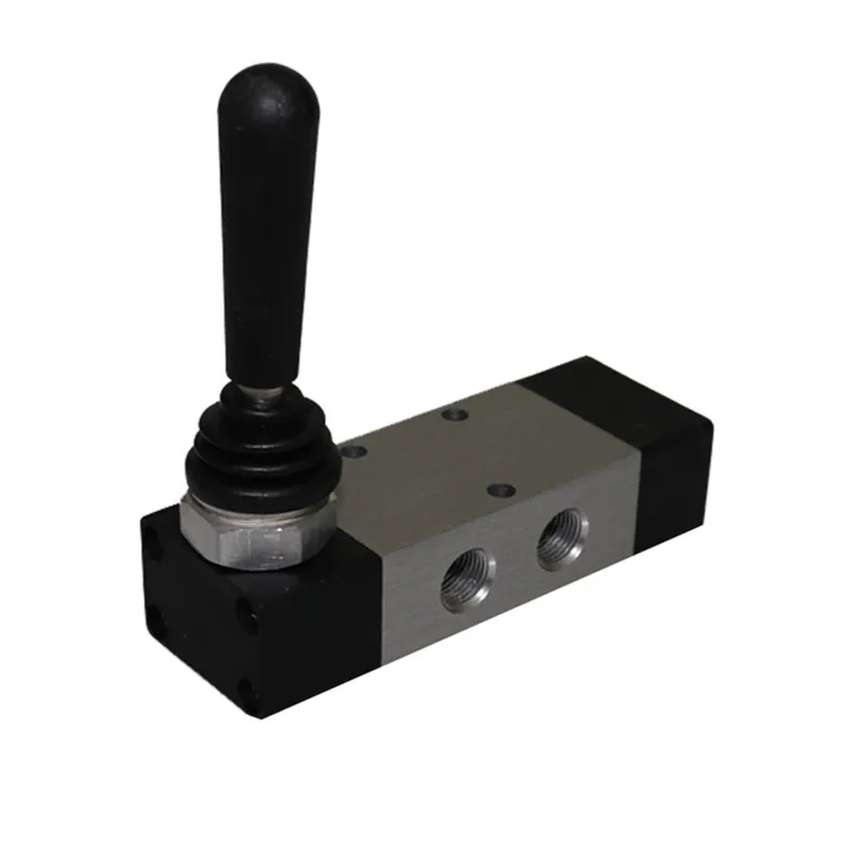 Пневматический переключатель 5/2 Way ручной клапан с ручным нажимным управлением