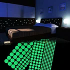 407 шт. светится в темноте наклейки 