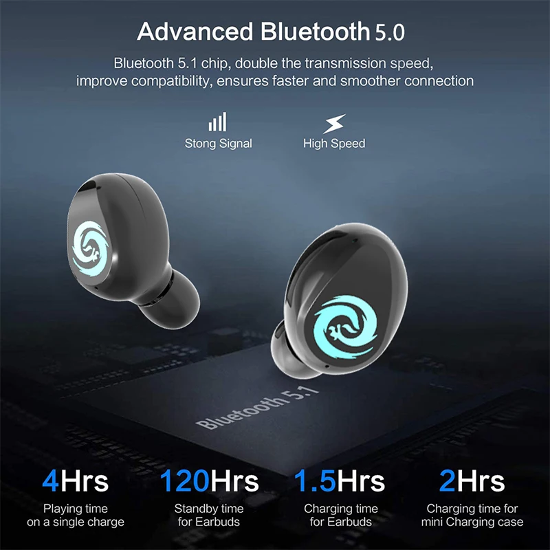 LIGE Bluetooth наушники светодиодный дисплей CVC шумоподавление Гарнитура IPX7