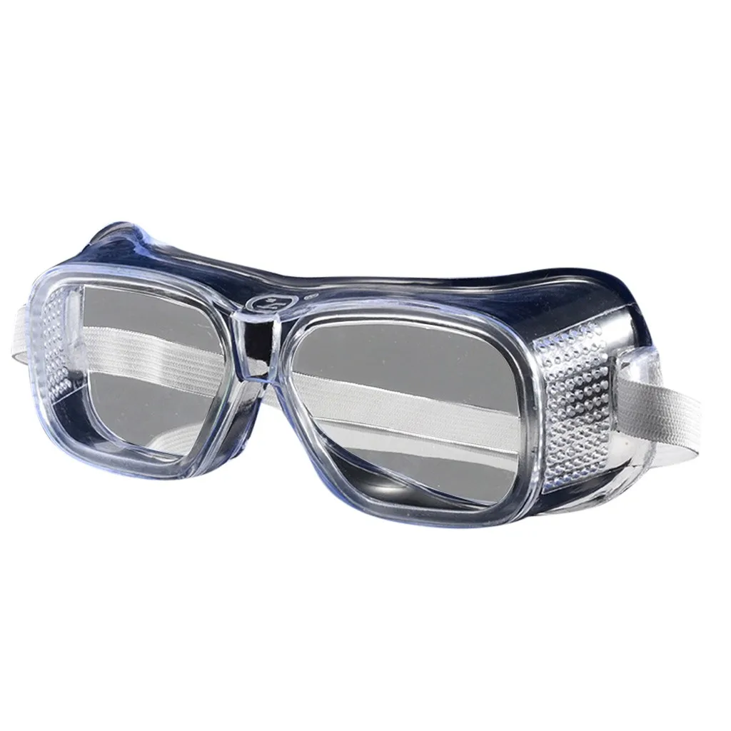 

Unisex Same Transparent Eye Protection Windproof Sand Flat Light Pc Anti-Impact Anti-Splash Anti-Spit Foam Anti-Fog Goggle Z0326