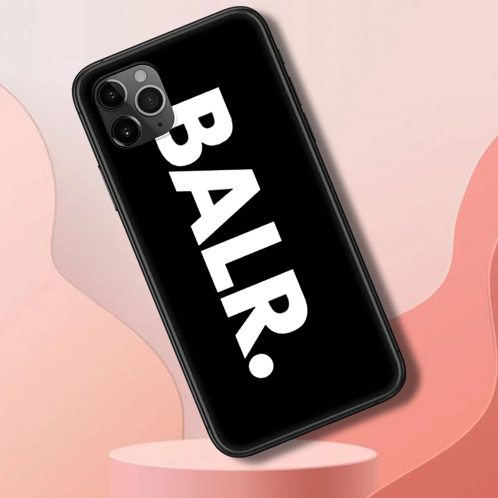 

Fashion Brand Luxury BALRS Phone Case Cover Hull For iphone 5 5s se 2 6 6s 7 8 12 mini plus X XS XR 11 PRO MAX black 3D prime
