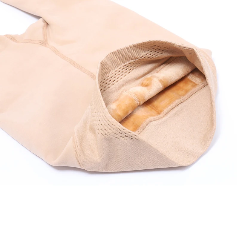 Осенние женские трикотажные кашемировые колготки 300 г модные эластичные