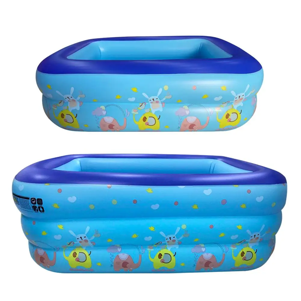

Семейный надувной бассейн, безопасный для детей, для домашнего использования, детский бассейн с мягким дном, Океанский шар, надувной квадра...