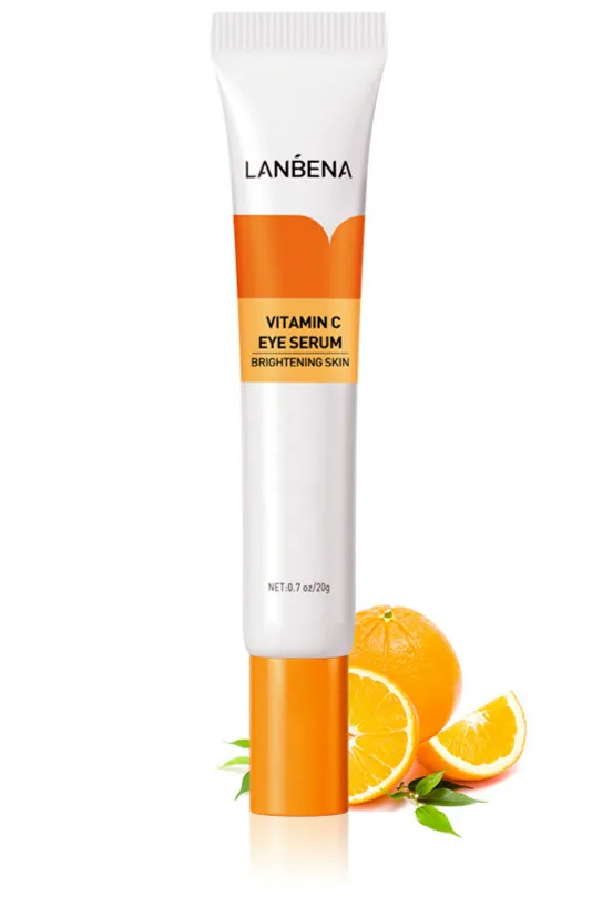 

Vitamin C Eye Cream Essence 20g Fading Dark Circles Brightening Complexion Improving Dull Skin Moisturizing Care Women