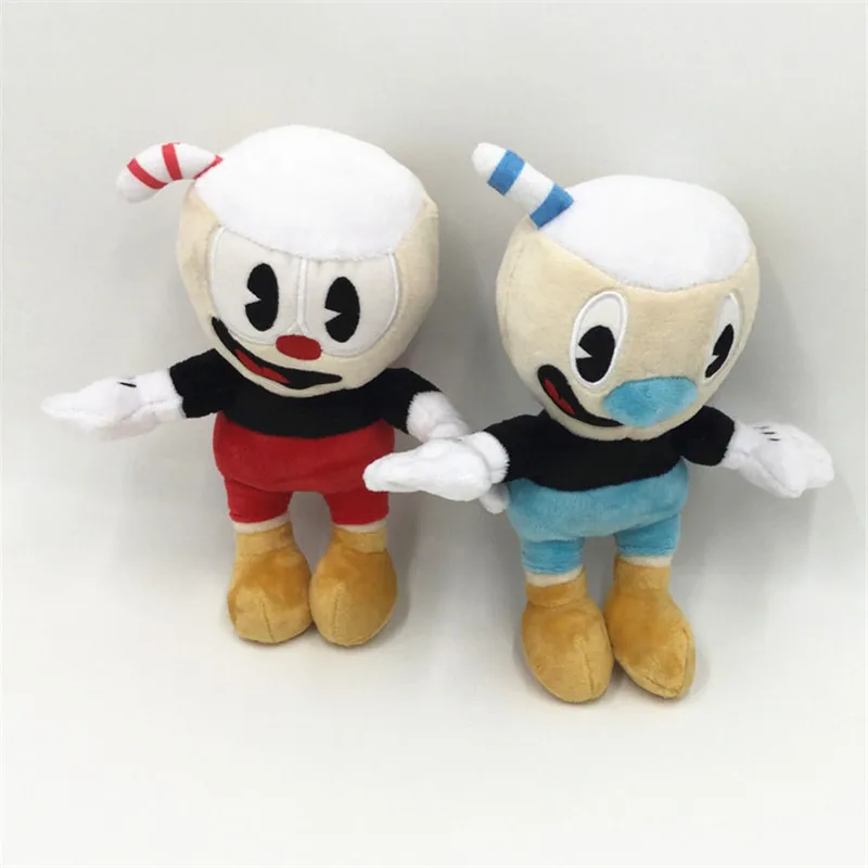 Плюшевая игрушка Cuphead мягкая Mugman Мультяшные куклы подарок для детей 25