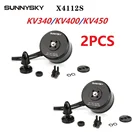 2 шт. SUNNYSKY X4112S 340KV 400KV 450KV Outrunner бесщеточный дисковый двигатель для Makeflyeasy Fighter Freeman многовинтовой летательный аппарат UAV