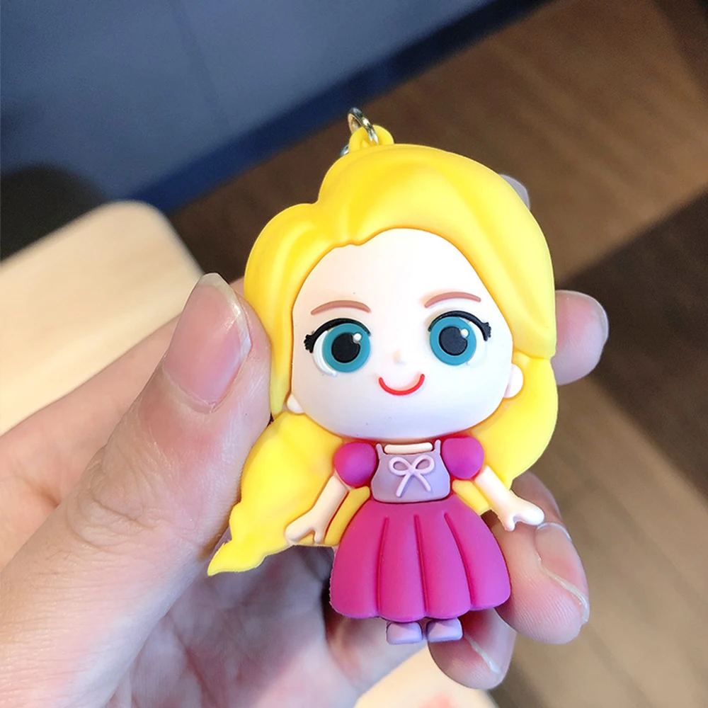 Брелок для ключей Холодное сердце Disney милая мультяшная аниме фигурка модель