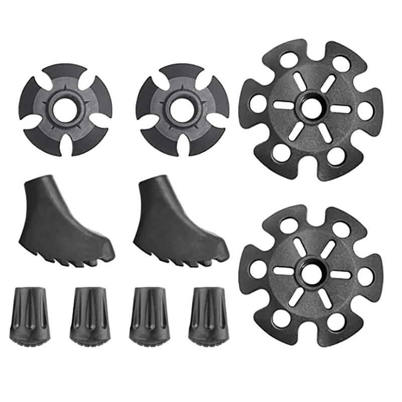 

Trekking Pole Accessories Cane Elbow Handle Accessories Tip Protection Sleeve Anti Slip Head Foot Cover