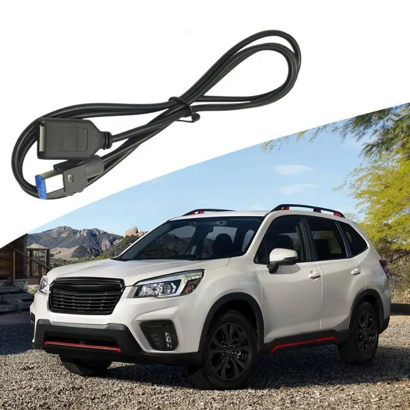 Автомобильный аудиокабель USB 4 контактный разъем AUX In адаптер для cd плеера кабель